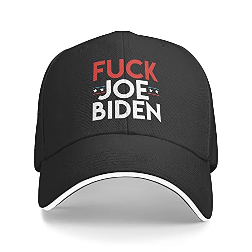 Fuck Joe Biden Anti Joe Biden Plain Baseball Cap Adjustable Dad Hats Gift for Men Women Outdoor Activities Black | The Storepaperoomates Retail Market - Fast Affordable Shopping