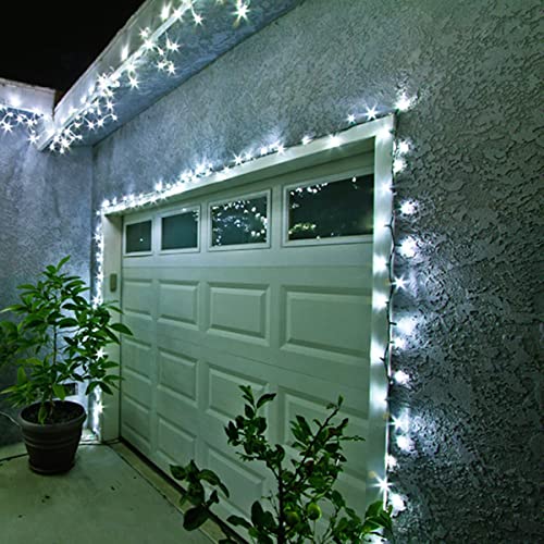 MEIMEI LIGHTING 5mm Christmas Lights Battery Operated 16ft 50 LED String Lights with Remote Timer 8 Modes for Indoor Outdoor Party Garden Wreath Christmas Decor (White) (‎‎MM-LED-RBL-5MM-5M-50L-W) | The Storepaperoomates Retail Market - Fast Affordable Shopping