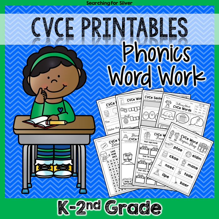 CVCe Phonics Word Work | The Storepaperoomates Retail Market - Fast Affordable Shopping