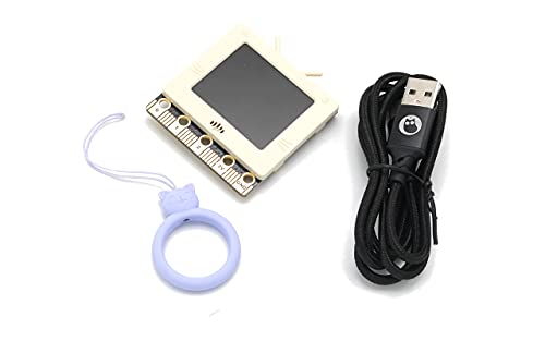 KittenBot Future Board ESP32 AIOT Python Education Kit Based ESP32-WROVER-B Built-in WiFi and Bluetooth with Full-Color TFT Screen (Beige)