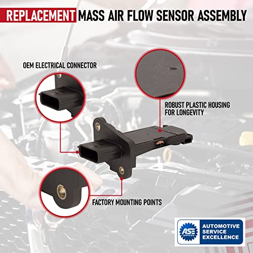 Mass Air Flow Sensor Assembly – Compatible with Infiniti & Nissan Vehicles – 2012-2017 – M35h, Q50, Q70, QX60, Altima, Sentra, Pathfinder – 1.8L, 2.5L, 3.5L – Replaces 22680-1MG0A, 226801MG0A, MAF0102 | The Storepaperoomates Retail Market - Fast Affordable Shopping