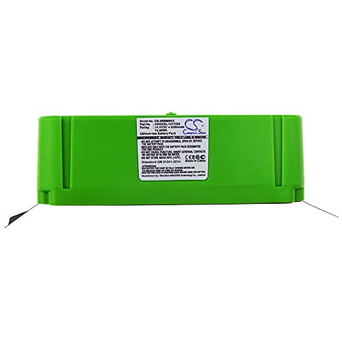 5200mAh/74.88Wh Replacement Battery for iRobot Room BA 680 681 691 696 891 896 960 965 980 985 614 615,fits 4502233 4374392 2130LI 4376392 4462425 | The Storepaperoomates Retail Market - Fast Affordable Shopping