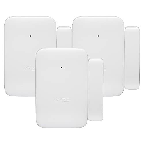 Wyze Home Security System Entry Sensor – Window and Door Entry Protection (3-Pack)