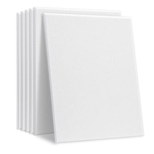 VANCORE 6 Pack Acoustic Panels 16″x 12″x 0.4″ Sound Proof Padding, Sound Blocking Absorbing Padding for Wall Ceiling Acoustic Treatment for Home Office Decoration, White