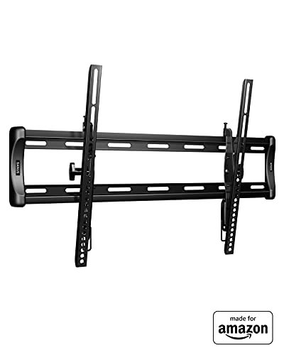 Made for Amazon Universal Tilting TV Wall Mount for 50-86″ TVs and Compatible with Amazon Fire TVs