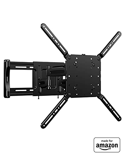 Made for Amazon Universal Full-Motion TV Wall Mount for 50-82″ TVs  and Compatible with Amazon Fire TVs