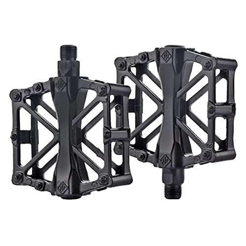 feizheng Bike Pedals 916 for MTB,Non-Slip Bike Platform Pedals,Lightweight Mountain Road Cycling Bicycle Flat Pedal,Alumimum Alloy Durable for Most Bikes