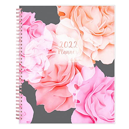 Blue Sky 2022 Weekly & Monthly Planner, 8.5″ x 11″, Frosted Flexible Cover, Wirebound, Joselyn (110394-22)