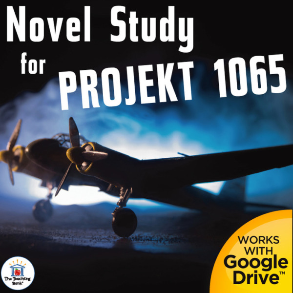 Novel Study Book Unit for Projekt 1065 by Alan Gratz Printable or for Google Drive™ or Google Classroom™