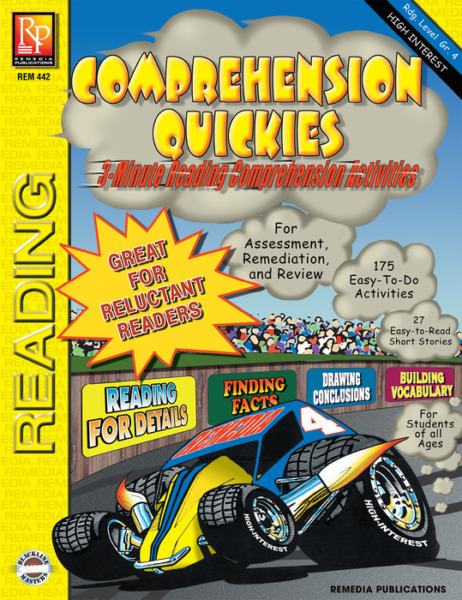 Comprehension Quickies – Reading Level 4 (eBook)