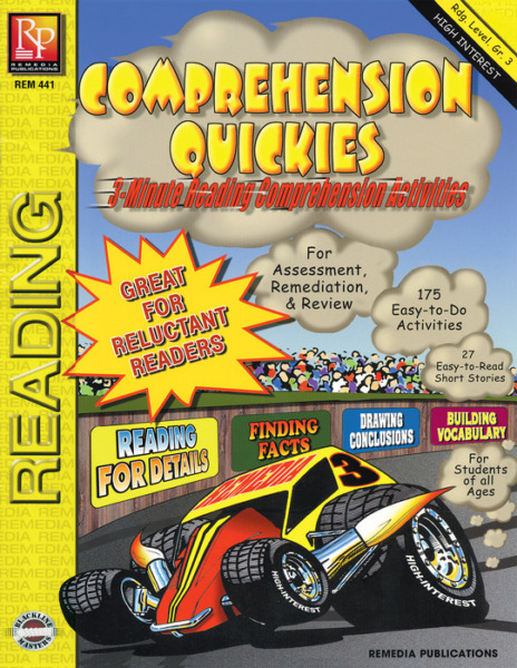 Comprehension Quickies – Reading Level 3 (eBook)