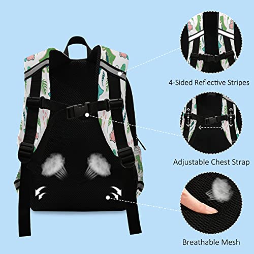 Cute Dino Animal Toddler Backpack for Boys Girls Preschool Bag with Safety Leash | The Storepaperoomates Retail Market - Fast Affordable Shopping