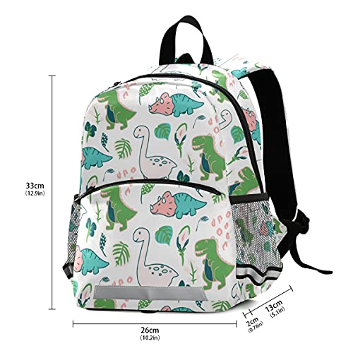 Cute Dino Animal Toddler Backpack for Boys Girls Preschool Bag with Safety Leash | The Storepaperoomates Retail Market - Fast Affordable Shopping