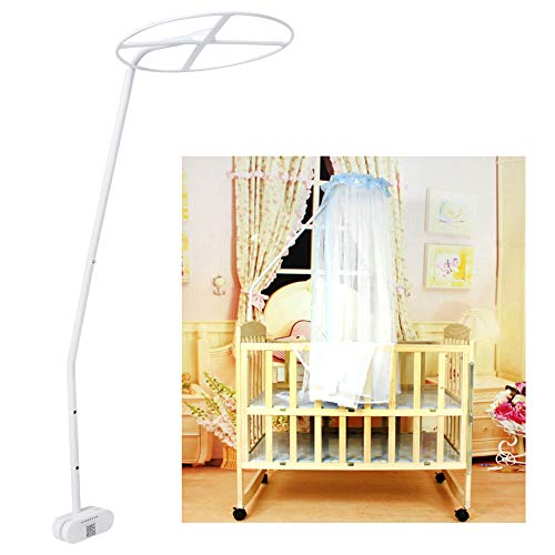 DERCLIVE Mosquito Net Stand Holder Set Adjustable Clip-On Crib Canopy Holder Rack Mosquito Net Accessories