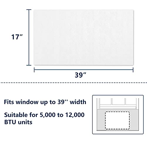 Pearwow Window Air Conditioner Surround Foam Insulation Panels,AC Side Insulating Sun Block for Summer and Winter | The Storepaperoomates Retail Market - Fast Affordable Shopping
