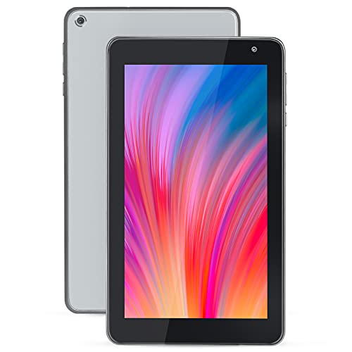 HAOVM Android 11 Go Tablet 7 Inch, MediaPad P7S Tablets,Quad-Core 1.4GHz Processor,Dual Camera,2GB RAM,1024 x 600 IPS HD Display Screen,128GB Expand,2.4/5.0GHz WiFi,BT5.0,Non-Scratch Glass Back