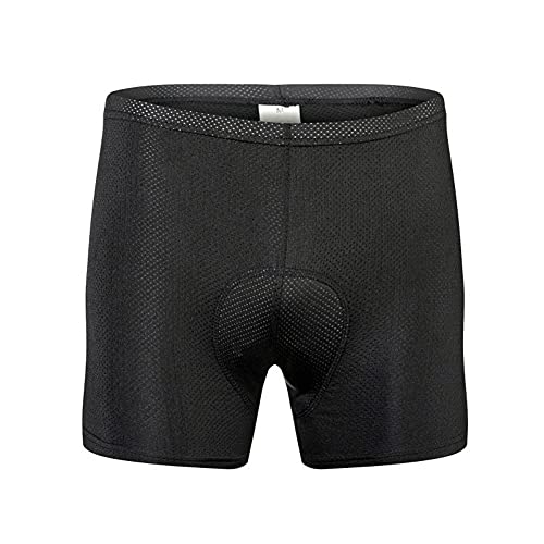 Men’s Cycling Underwear 9D Padded Bicycle Bike Shorts (XXXXX-Large, 5x_l) Black | The Storepaperoomates Retail Market - Fast Affordable Shopping