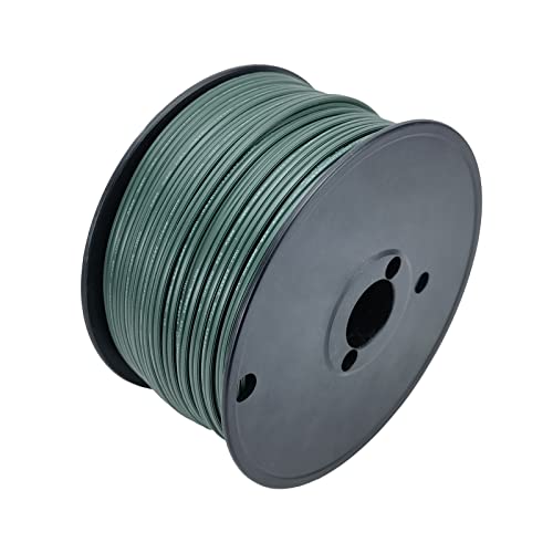 250′ roll SPT-1 18/2 18 Gauge Wire Zip Cord Electrical Wire UL List,18AWG Christmas Extension Lamp Wire Cord (Green)