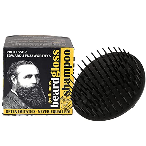 Beauty and the Bees Professor Fuzzworthy’s Beard Shampoo & Turbo Charging Shampoo Brush