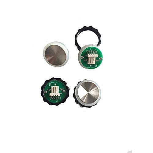 HQ 5pcs1 Pack Elevator Push Button BR27C Red Light Push Button for Otis Elevator, 3.3×1.8cm, 3.3*1.8cm