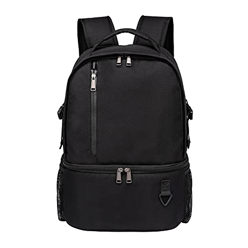 TUGUAN Insulated Cooler Backpack 38/42 Cans Double Deck Leakproof Lightweight Soft Lunch Backpack Small Cooler Bag Beach Picnic, Black | The Storepaperoomates Retail Market - Fast Affordable Shopping