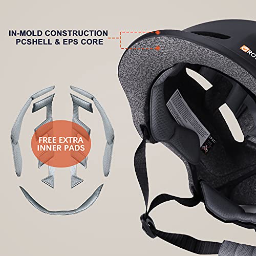 GROTTICO Adult Bike Helmet with Light – Dual Certified for Bicycle Scooter Skateboard Road Cycling Skating Helmet | The Storepaperoomates Retail Market - Fast Affordable Shopping