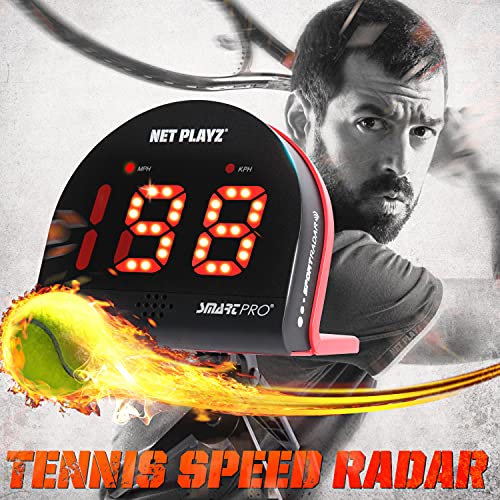 TGU Tennis Gifts – Tennis Radar Guns Speed Sensors (Hands-Free) – Measure Serve, Racquet & Ball Speed | Training Aids, High Tech Gadget & Gear, Black (NIS022132027)