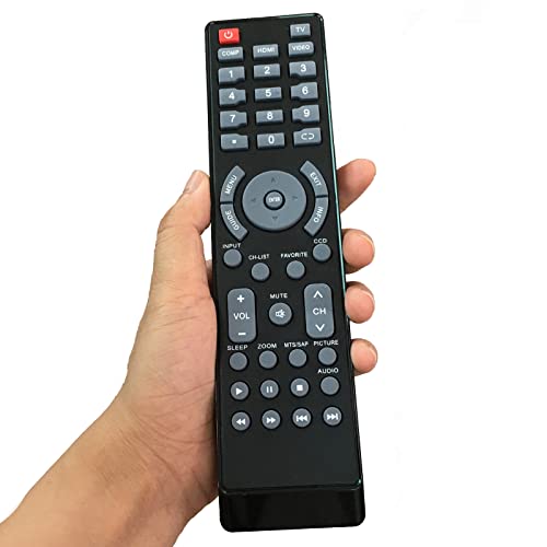 Replacement Remote Control fit for Insignia NS24E730A12B NS-F27C NS-L55X-10A NS-39L700A12 NS-L19Q-10A NS-24E340A13 NS-32E440A13 NS-40L240A13A LCD LED LCD HDMI HDTV TV