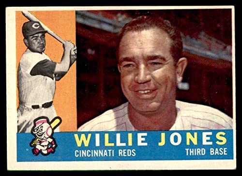 1960 Topps # 289 Willie Jones Cincinnati Reds (Baseball Card) VG/EX Reds