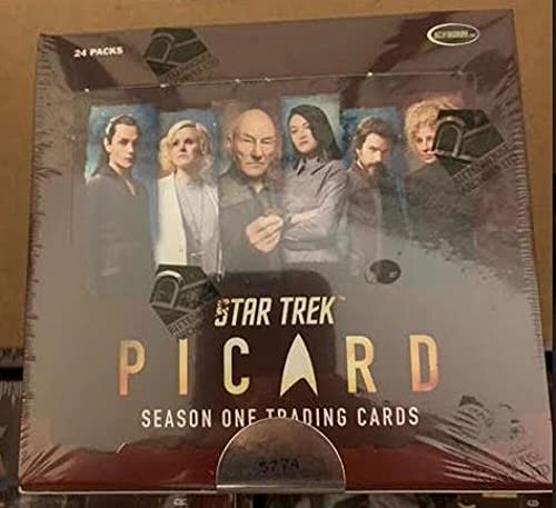 2021 Star Trek Picard Season 1 Factory Sealed Hobby Box (24 Packs; 2 Autographs)