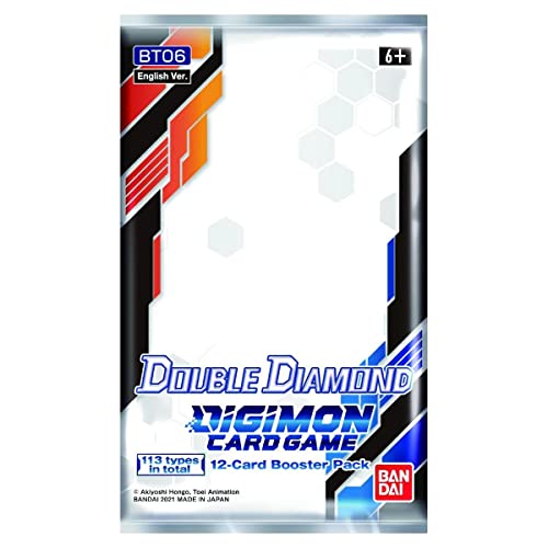 Digimon Card Game – Double Diamond Booster BT06 – Display of 24 Booster Packs | The Storepaperoomates Retail Market - Fast Affordable Shopping