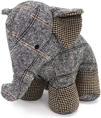 Decorative Door Stop-Cute Weighted Door Stopper for Home and Office Decoration (Elephant)
