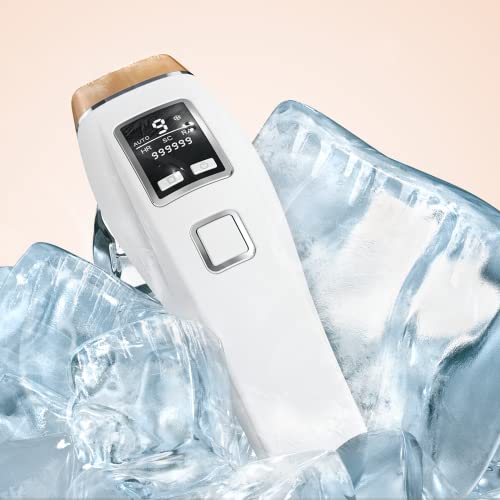 Yachyee IPL Hair Removal Device with Ice Cooling Function for Women and Men Permanent Upgraded to 999,999 Flashes for Face Armpits Legs Arms Bikini Line Comes With Goggles, Corded | The Storepaperoomates Retail Market - Fast Affordable Shopping