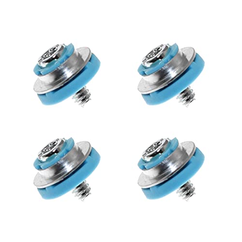 BAIRONG Hard Drive Mounting Screw 4PCS Blue Isolation Grommet Mute Mounting Screws for 3.5inch HDD DC5800 DC7800 DC7900 6005 6200 6300 Z200 6000 8000 8100 8200 8300 Z40010720 Z400101020 Z4001072010