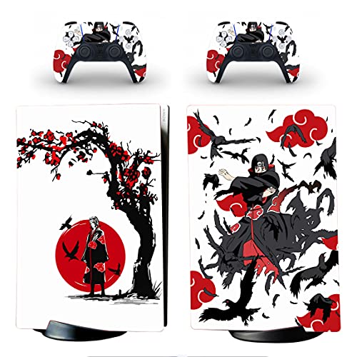 Vanknight PS5 Digital Edition Console PS5 Controller Skin Anime Vinyl Sticker Decal Playstation 5 Cover ITC