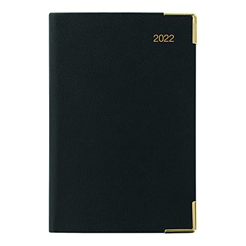 LETTS Classic Daily Planner, 12 Months, January to December, 2022, Day Per Page, 4.25″ x 2.75″, Black (C12EBK-22)