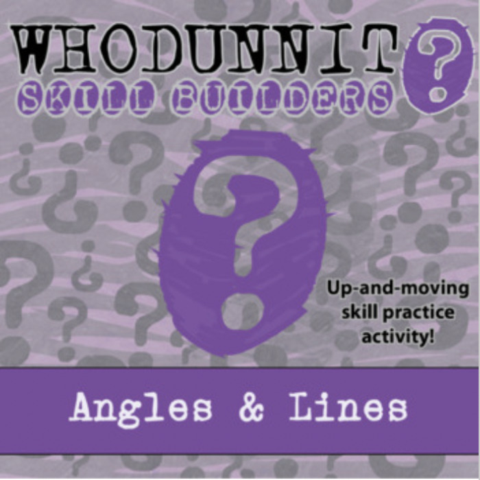 Whodunnit? – Angles and Lines – Knowledge Building Activity | The Storepaperoomates Retail Market - Fast Affordable Shopping