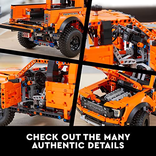 LEGO Technic Ford F-150 Raptor 42126 Model Building Kit; Enjoy an Immersive Build Recreating The Features and Functions of The Powerful Ford F-150 Raptor Pickup Truck (1,379 Pieces) | The Storepaperoomates Retail Market - Fast Affordable Shopping