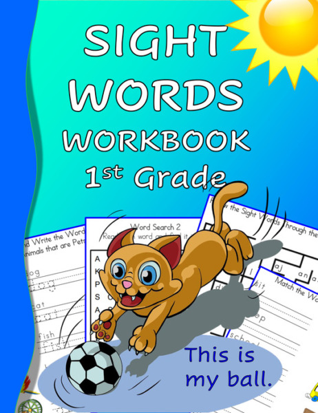 Sight Words Workbook 1st Grade
