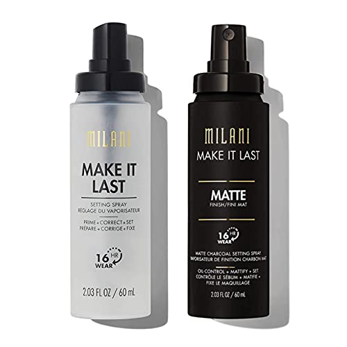 Milani Setting Spray Long Lasting & Charcoal Matte