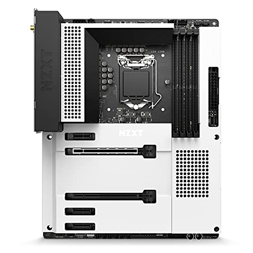 NZXT N7 Z590 – N7-Z59XT-W1 – Intel Z590 chipset (Supports 11th Gen CPUs) – ATX Gaming Motherboard – Integrated I/O Shield – WiFi 6E connectivity – Bluetooth V5.2 – White | The Storepaperoomates Retail Market - Fast Affordable Shopping