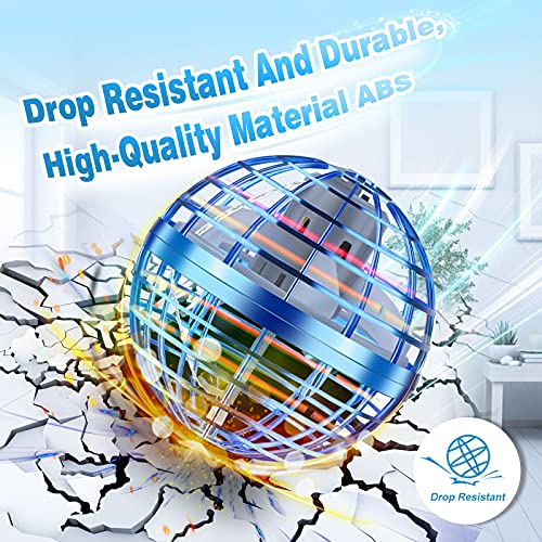 Flying Ball Toys, Upgraded Rechargeable Magic Flying Toys Mini Drone, Built-in RGB Lights Spinner 360° Rotating Spinning Hand Controlled Flying Ball Gifts for Kids Adults | The Storepaperoomates Retail Market - Fast Affordable Shopping