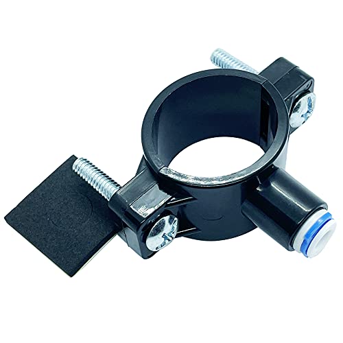 ZIGZAGSTORM Drain Saddle Valve with 1/4 inch Connector for Under-Sink Reverse Osmosis System Water System Made in Taiwan