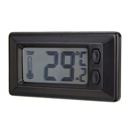 Mini Car Digital Interior LCD Display Temperature Meter Thermometer Black AU Car Thermometer Car LCD Display Digital Clock CarStyling Temperature Gauge Meter Eectronic LCD Digital