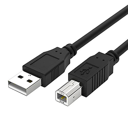 USB Midi Cable 10 FT Compatible With Alesis Recital/Recital Pro,Alesis V25 V49 V61 Q25 Q49 Q61 USB MIDI Keyboard Controller, MultiMix 4 USB FX,Sample Pad Pro,Sample Pad 4,Donner DEP-10,Midiplus AKM320