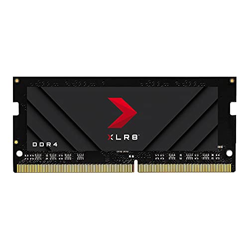 PNY XLR8 Gaming 8GB DDR4 3200MHz (PC4-25600) CL20 1.2V Notebook/Laptop (SODIMM) Computer Memory – MN8GSD43200X