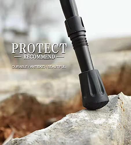 Trekking Poles Walking Poles Tips Protectors, Hiking Poles Replacement Rubber Tips for Hiking Stick, Fits Most Standard Walking Sticks – Shock Absorbing, Adds Grip and Traction | The Storepaperoomates Retail Market - Fast Affordable Shopping