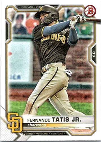 2021 Bowman #87 Fernando Tatis Jr. San Diego Padres Baseball NM-MT