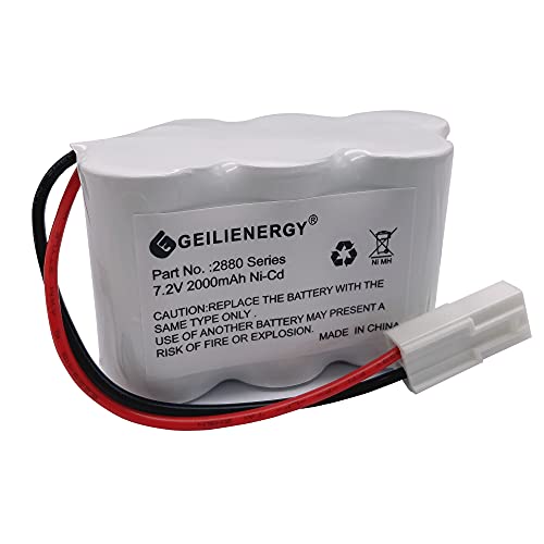 GEILIENERGY 7.2V Battery Compatible for Bissell 2880 Series & Vacuum Models 2880, 2880A, 2880B, 2880C, 2880D, 2880K, 2880Q, 2880T, 2880W, 28801, 28802, 28806