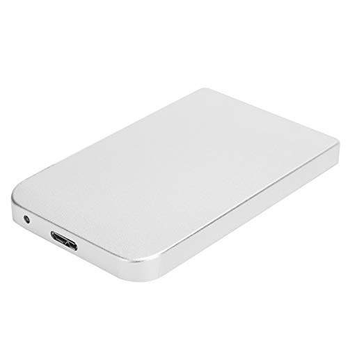 2.5 Inch USB3.0 Mobile Hard Drive, 250GB External Hard Drive HDD, Universal Hard Drive for PC, Computer, Laptop, Silver(250G)